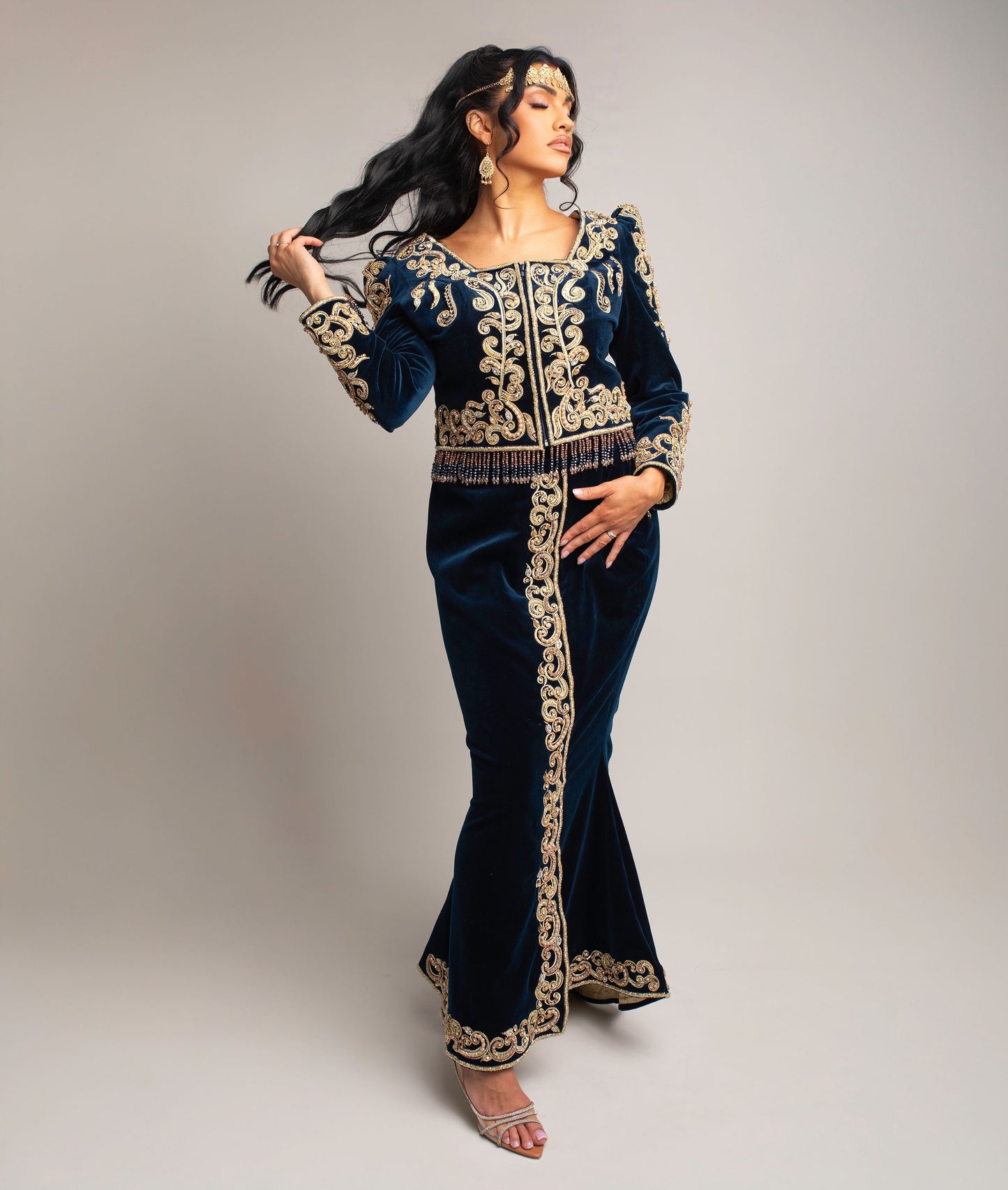 karakou bleu nuit