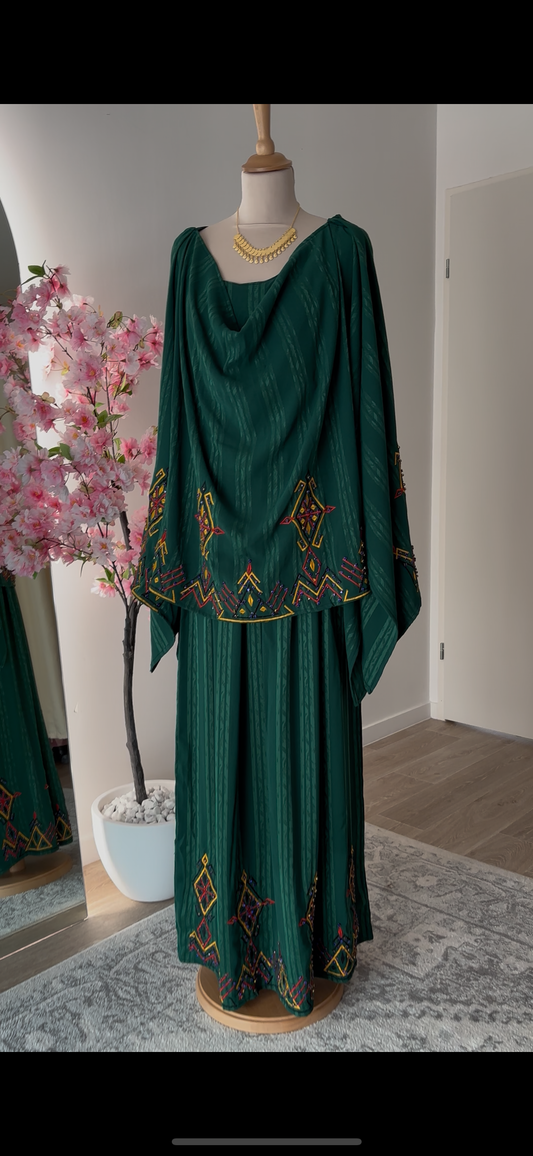 Robe invitée verte