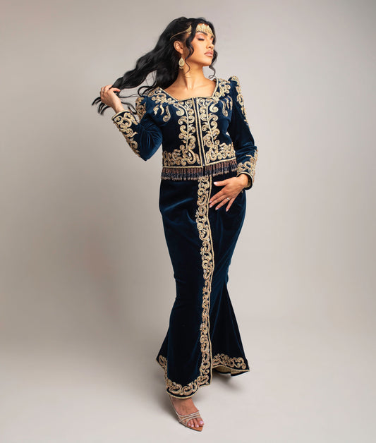 karakou bleu nuit